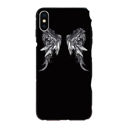 Devil and Angel Wings Phone Case for Apple Devices