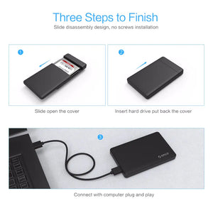 ORICO 2577U3 USB 3.0 2.5-Inch SATA SSD Enclosure