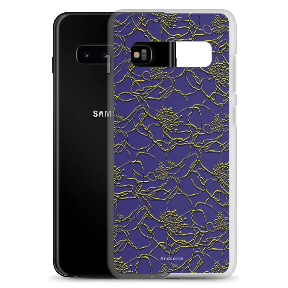 Anacotte Luxury purple Samsung Case