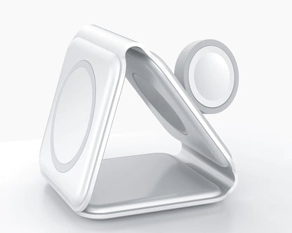 3-in-1 Foldable Magnetic Wireless Charger for Apple