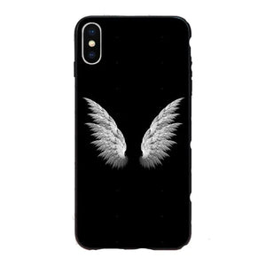 Devil and Angel Wings Phone Case for Apple Devices