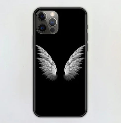 Devil and Angel Wings Phone Case for Apple Devices