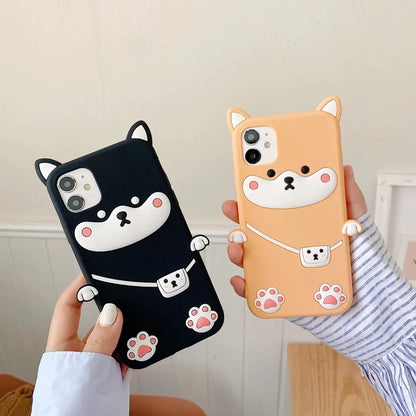Chai Dog Silicone Phone Case for Apple Devices