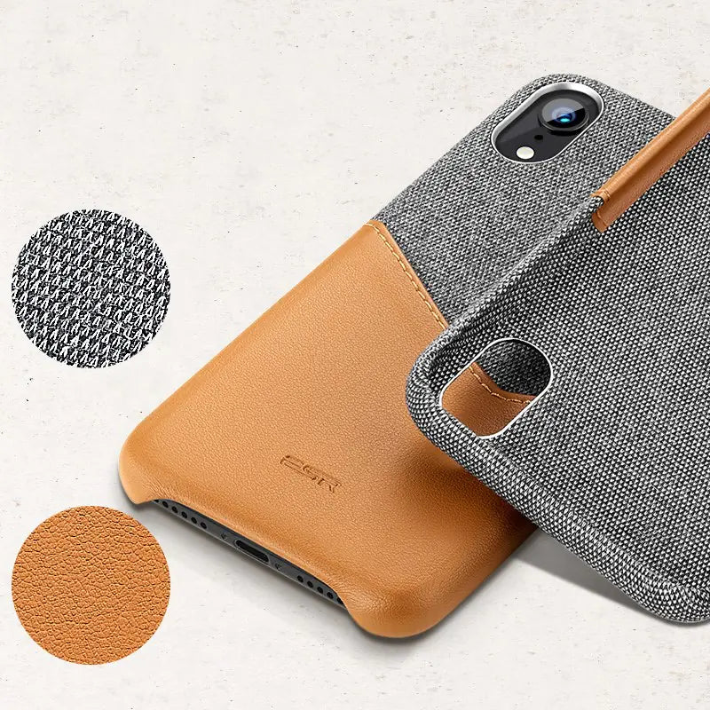 Colorful Leather Case for iPhone XR - Slim & Stylish