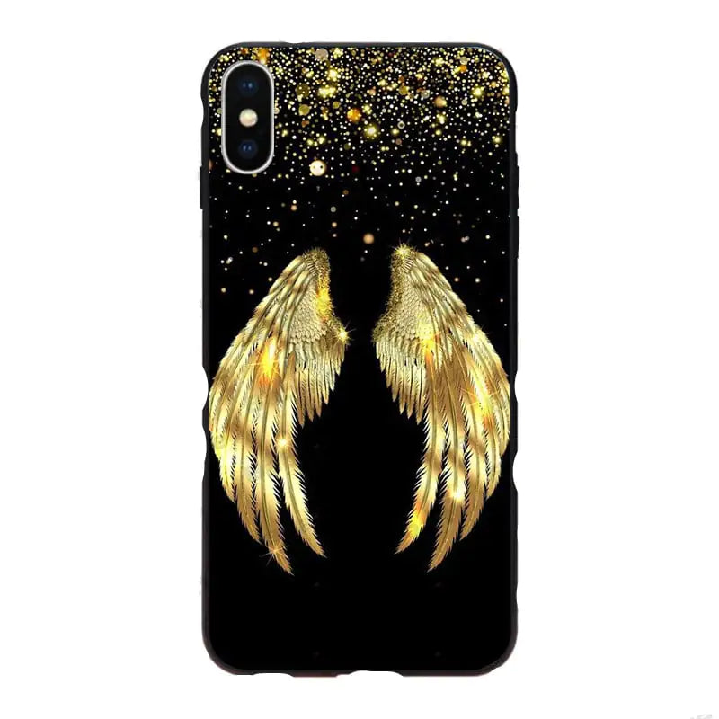 Devil and Angel Wings Phone Case for Apple Devices