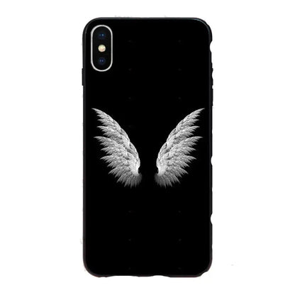 Devil and Angel Wings Phone Case for Apple Devices